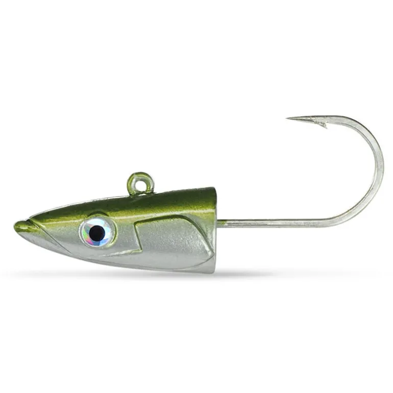 2 têtes plombées pour leurre fiiish crazy sand eel 180 off shore 35g
