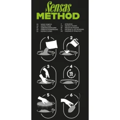 Amorce Feeder Sensas Method Mix Red Krill 1kg
