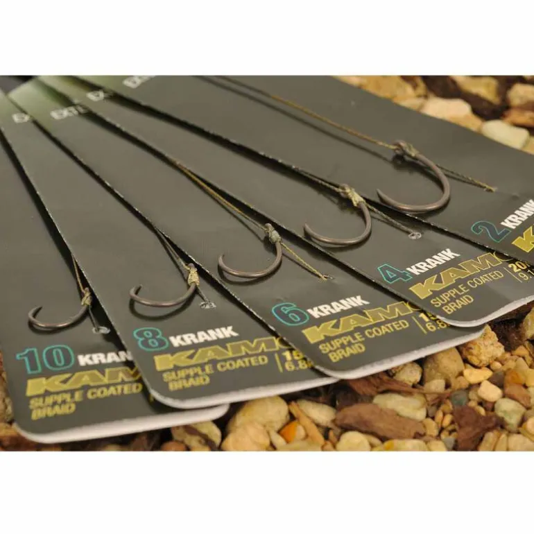 Bas de ligne carpe korda krank ready rig barbless