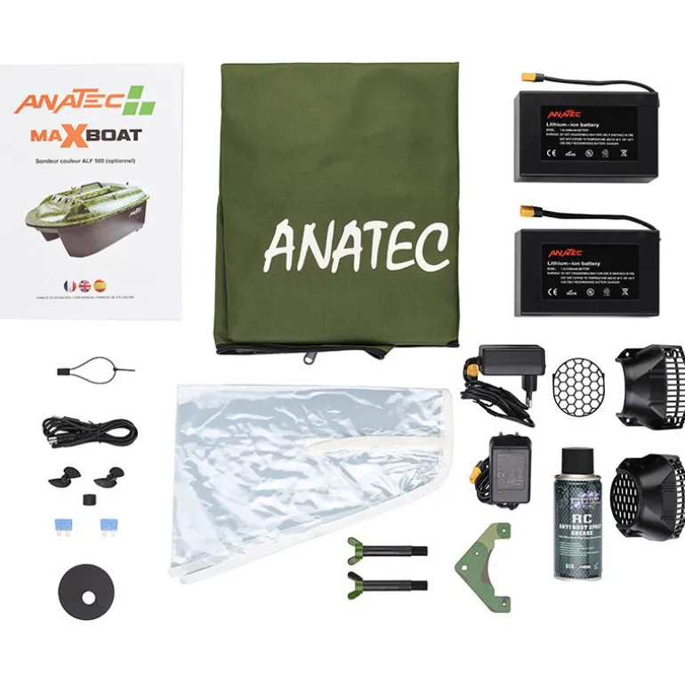 Bateau Amorceur Anatec Maxboat Forest Lithium An-i6X