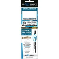 BDL SURFCASTING RS COMPET SPEC GROS POIS/FLUORO SUNSET
