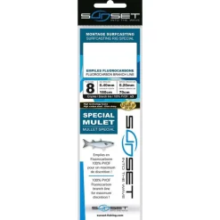 Bdl Surfcasting RS Competition SPec Mulet/FLuoro Sunset