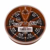 Boite de plombs fendus coup lemer 8 cases gros