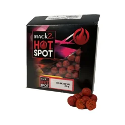 Bouillettes carpe mack2 dark devil boilies 16mm 1kg