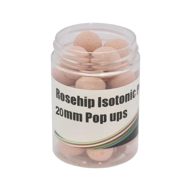 Bouillettes flottantes carpe mistral specialist range rosehip pop ups 100ml