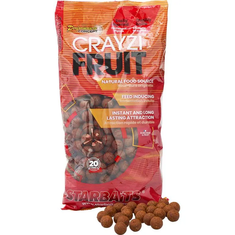 Bouillettes Starbaits PC Crayzi Fruit 20 mm