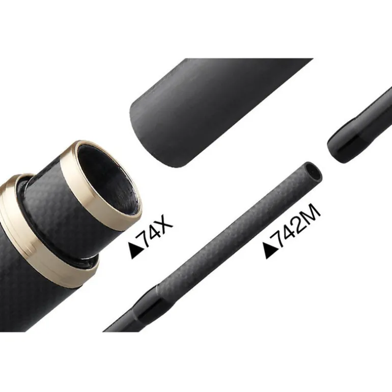 Canne Casting Graphite Leader Veloce UX 7'4XH 2.24m, Max 84g