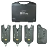 Coffret 3 détecteurs carpe team carpfishing black buster xe + centrale