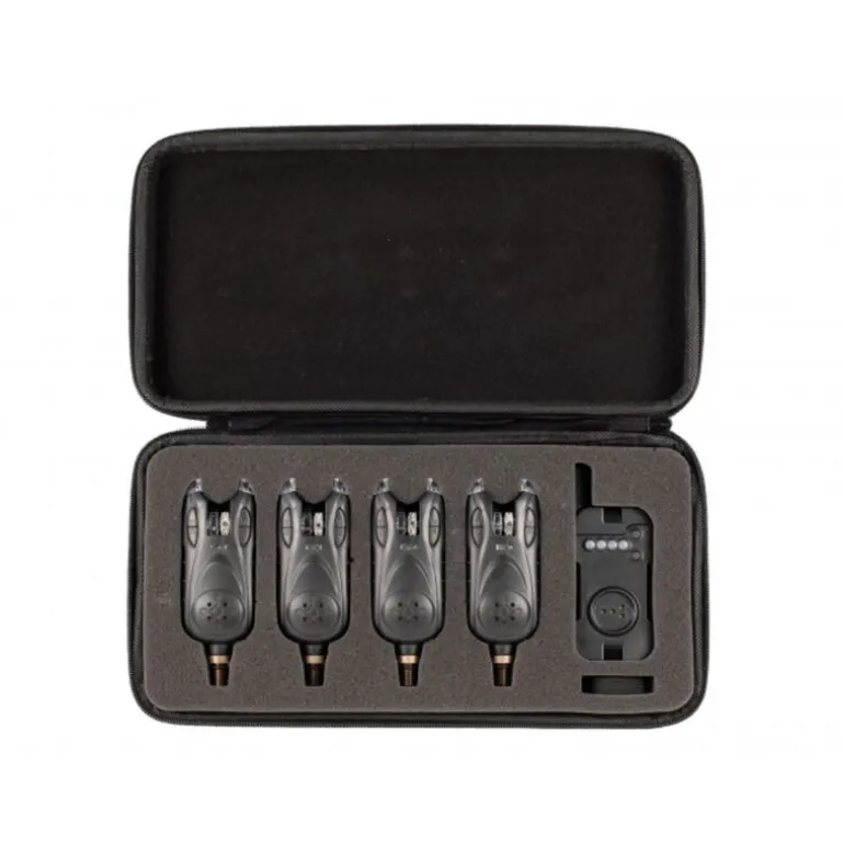 Coffret 4 détecteurs carpe starbaits emet/rec + centrale