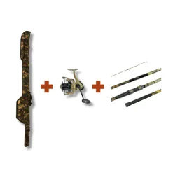 Combo Carp addict Spod Camo single 12'