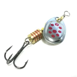 Cuillère Tournante Bzone Runner Spin Red Silver