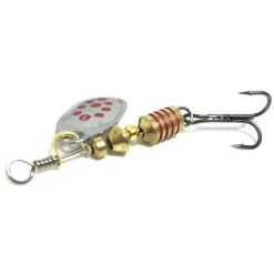 Cuillère Tournante Bzone Runner Spin Red Silver