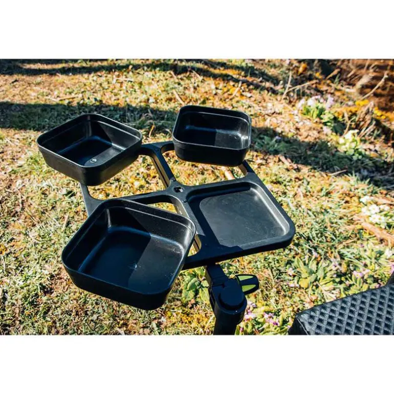 Desserte avec boites Teos Bait Tray + 3 Boxes