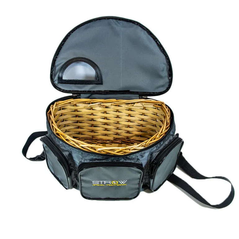 Ensemble Garbolino Canne Téléréglable 3m80 + Moulinet Capoté + Panier Truite