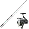 Ensemble Sunset Seaboss SW 2.10m, 100-200g + Moulinet Sunhopper SWF 501Fd