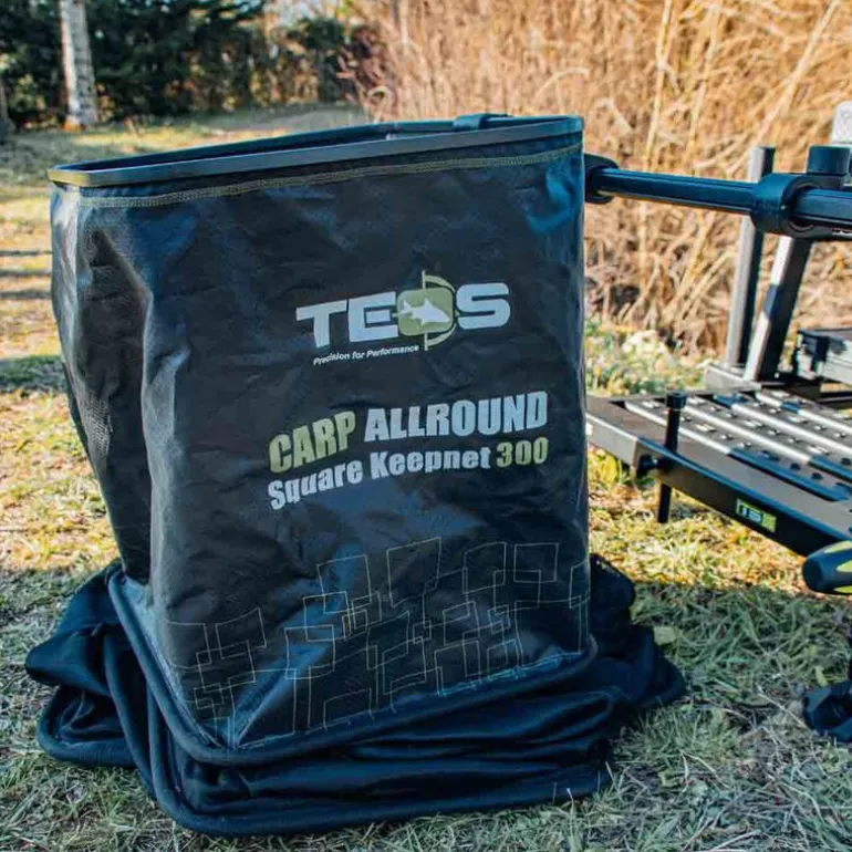 Ensemble Teos 3 Bourriches Carp Allround 300 + Sac + Barre