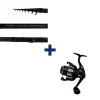 Ensemble WILDER BOMB SENS 20-60G + FIRST TROUT 2000 FD