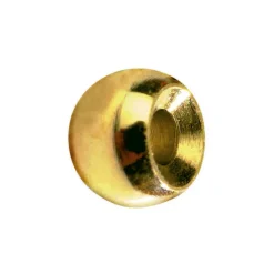 Fly tying billes laiton jmc or (x25) 5,5 mm