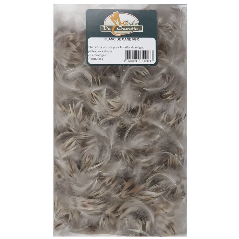 Fly tying plumes jmc flanc de cane (pochette de 30 plumes)