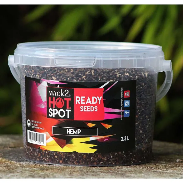 Graine cuite carpe mack2 ready made hemp 2.3l