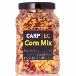 Graines cuites carpe dynamite baits carptec particles corn mix