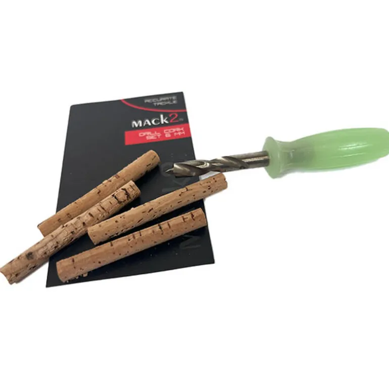 Kit Percage & Inserts Liège Mack2 Drill Cork Set 6 mm