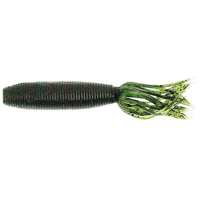 Leurre Souple Tube Gary Yamamoto Fat Ika 4", 10cm (x10)