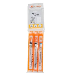 Lignes montées coup x-line kit 3 lignes + hameçons montés