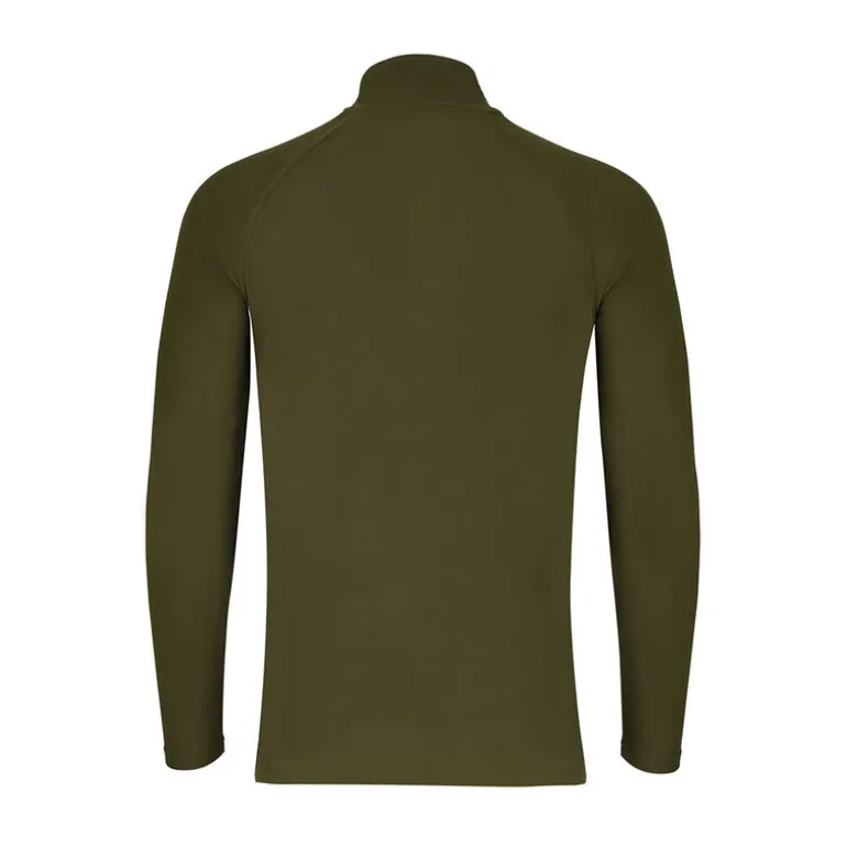 Maillot Korda a manche longue Kool UPF Zip Jersey Dark Olive