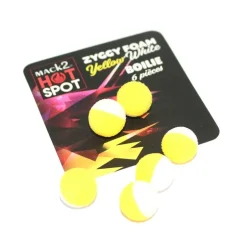 Mousse Zig Rig Mack2 Ziggy Foam Boilie Two Tone (x6)