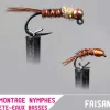 Nymphes Garbolino X2 - été / eaux basses / faisan