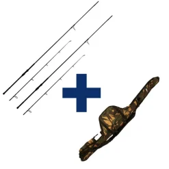 Pack 2 cannes Mack2 carp addict TR 10' 3 lbs + fourreau