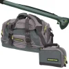 Pack bagages silverstone carryall + rod/reel tube + trio reel pouch