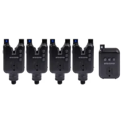 Pack Bite Keeper Black 4+1 + Firefly Biwy Light + 4 Silver Bullet Bobbin