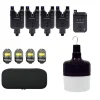 Pack Bite Keeper Pro 4+1 Black + Firefly Biwy Light + 4 Silver Bullet Bobbin