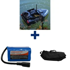 Pack Dark Water NG Boat + Batterie 12000 mAh + SAC