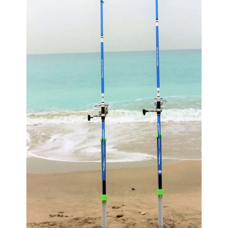 Pack de 2 cannes optimum ftr surf 450 4.50m 100-200g