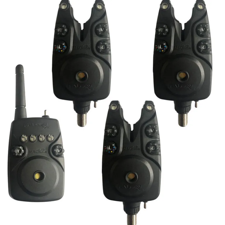 Pack mack2 rod pod falcon 3 rod + détecteurs + supports arrières + indicateurs