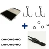 Pack Montage Stingers Chain M (Leurres 15 - 17,5cm)