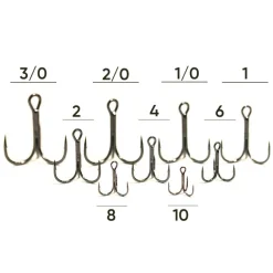 Pack Montage Stingers Vertical M (leurres 12,5 -15 cm)