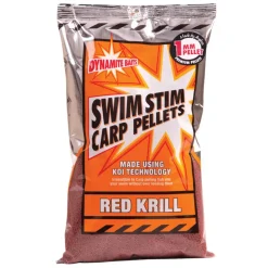 Pellets d'eschage coup dynamite baits swim stim red krill 900g