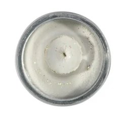 Pâte à Truite Arôme Fish Pellet Berkley PowerBait Natural Glitter Trout Dough White