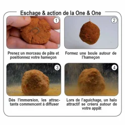 Pâte d'Eschage Fun Fishing One and One Monster Crab 500g