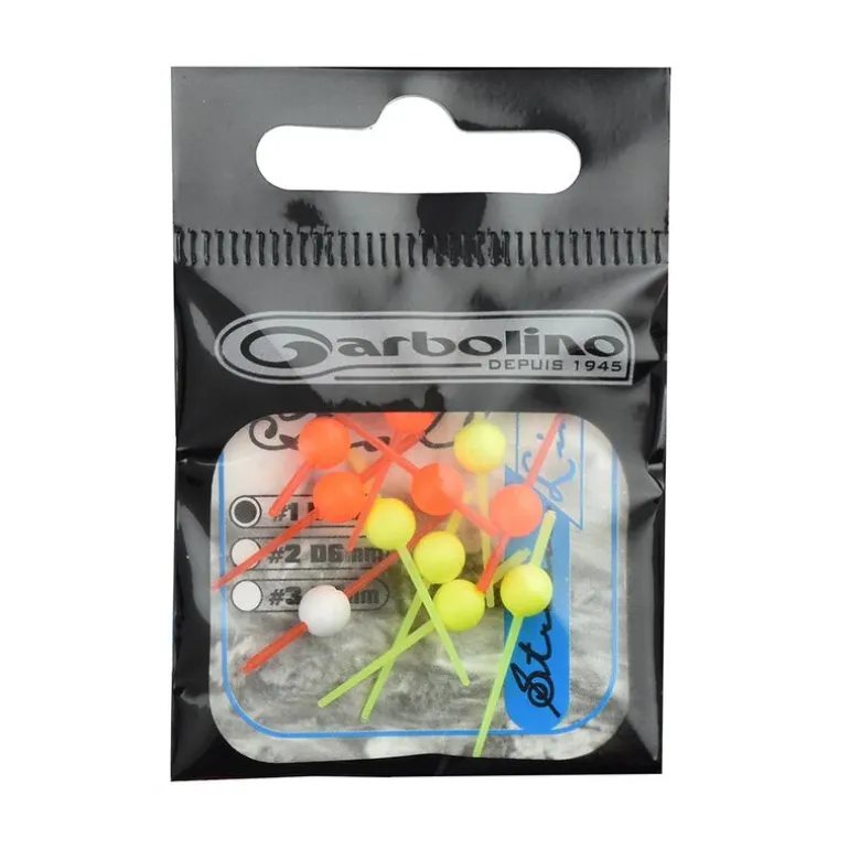 Streamline Garbolino Reperes de ligne Ball (5JAU +5ORA +1BLC)