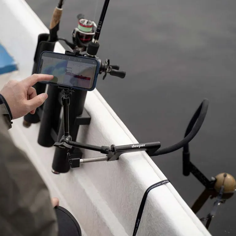 Support Smartphone Articulé Deeper pour Float tube et Kayak