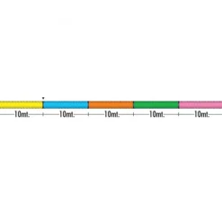 Tresse Mer Asso Pe Classic 5 Couleurs - 300m