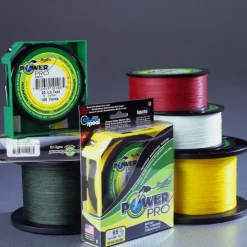 Tresse power pro rouge 135m