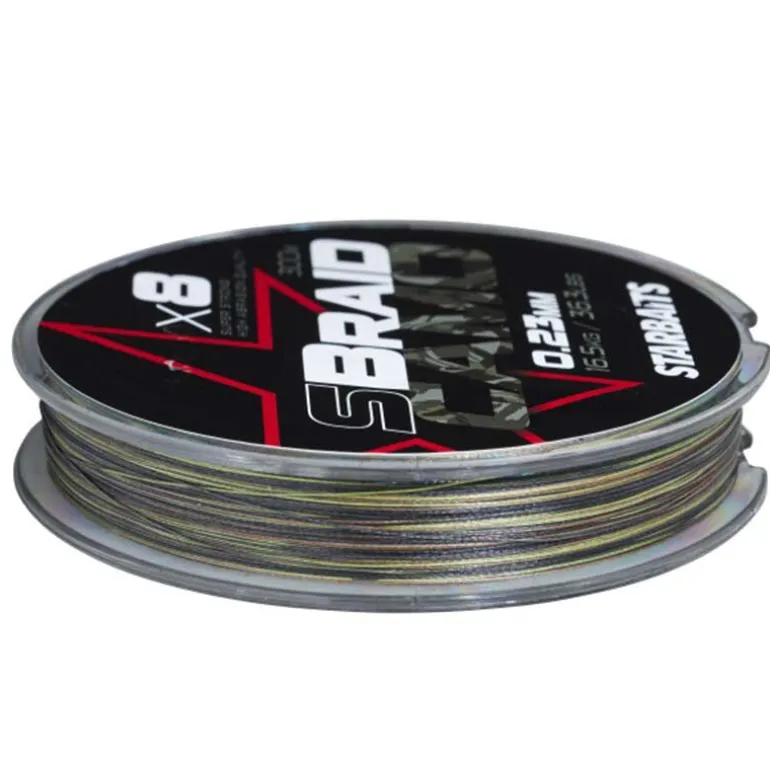 Tresse Starbaits S Braid Camo X8 300 m