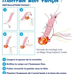 Tête plombée explorer tackle magic tenya shallow coque