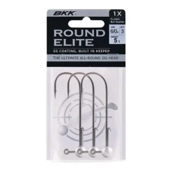 Têtes Plombées BKK Round Elite Classic Bait Keeper H1/0 (x3)